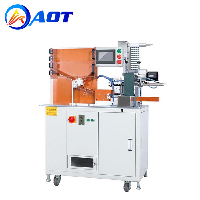 18650 Automatic Insulation Paper Sticking Machine for Battery Pack Assembly