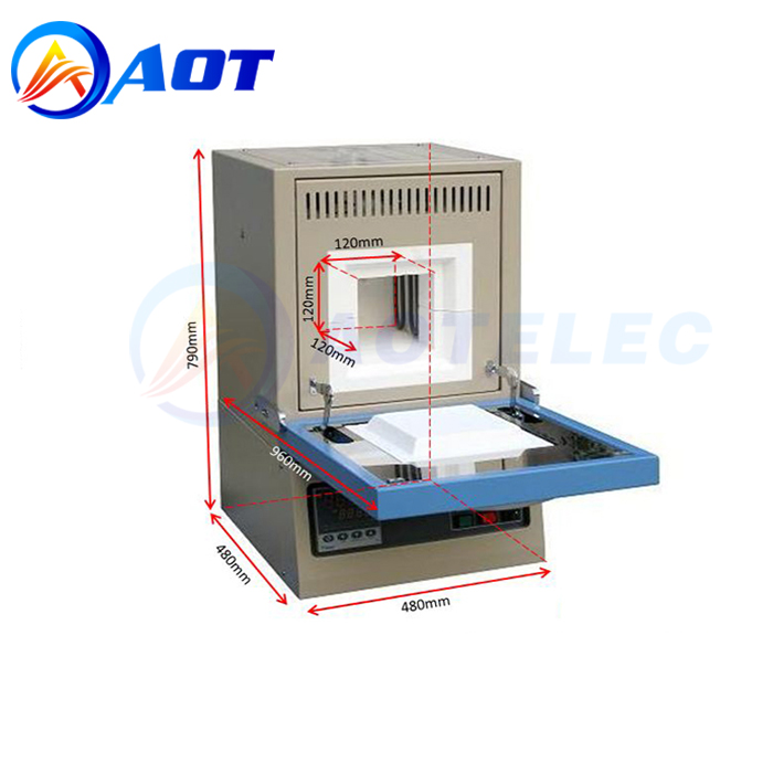 1700C Compact Muffle Furnace For Laboratory Research