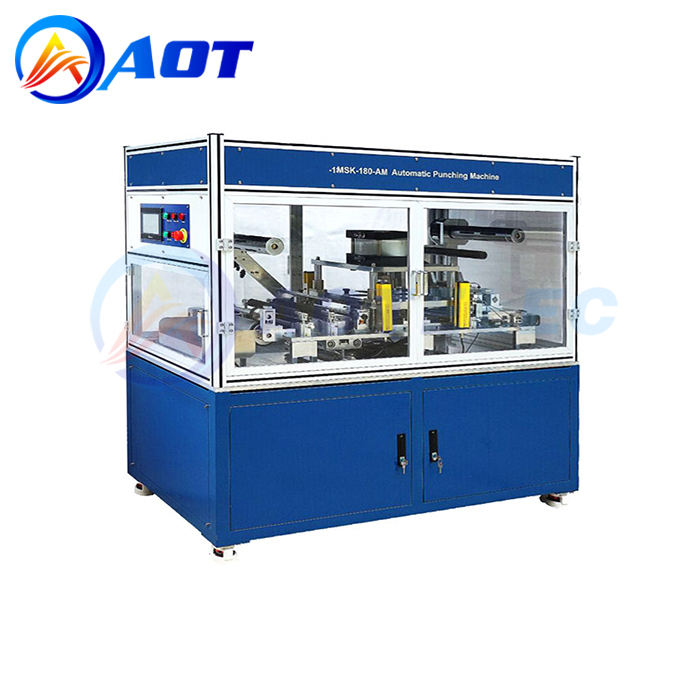 Automatic Die Cutter for Pouch Cell Battery Electrodes